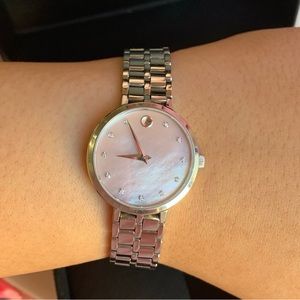 Movado Kora Pink MOP with Diamonds
